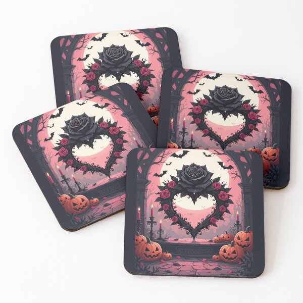 Item preview, Black Rose, Barbed Heart, And Bats  designed and sold by taiche.