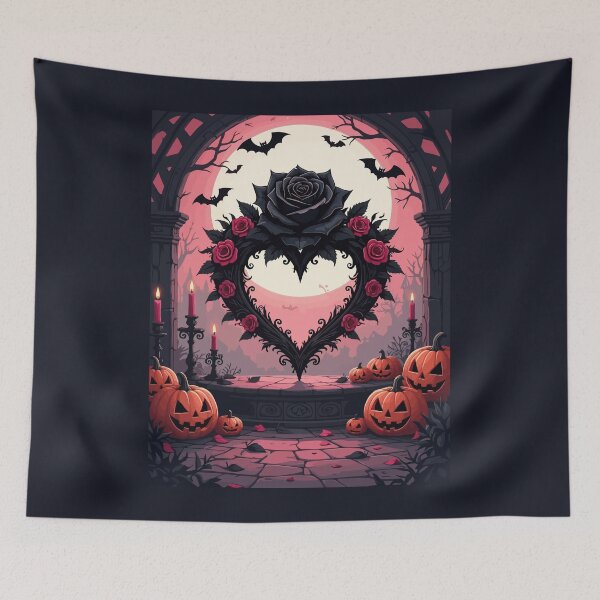 Item preview, Black Rose, Barbed Heart, And Bats  designed and sold by taiche.