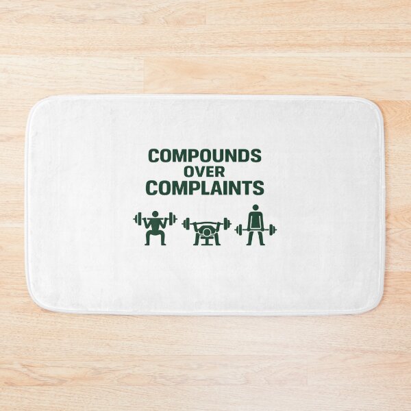 Item preview, Compounds Over Complaints Squat Bench Deadlift Gym designed and sold by ys96.