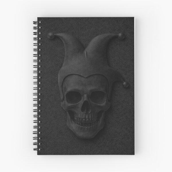 Artikelvorschau, Dunkler Joker-Schädel, minimalistisch-gothisch entworfen und verkauft von ᗩᑎTOᑎ OᒪEKSIYEᑎKO.