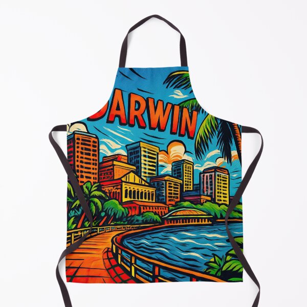 Item preview, Darwin, Australia, city | Comics stylCartoone -  designed and sold by ComicsFactory.