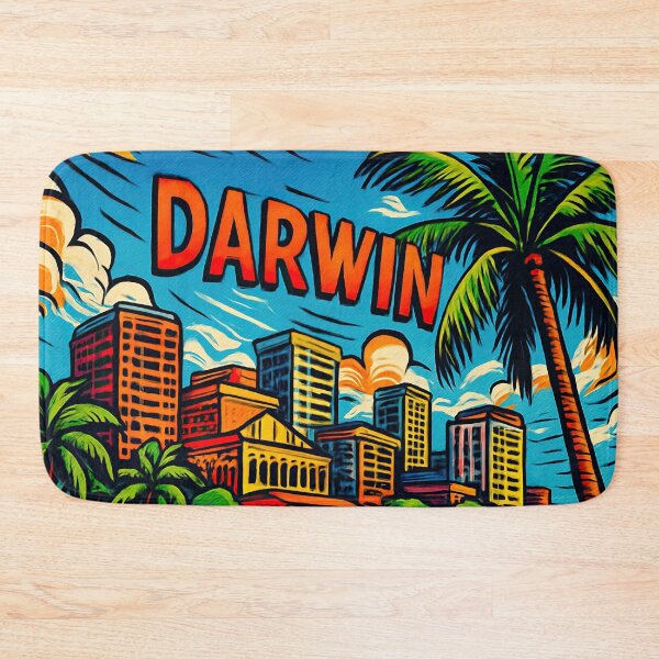 Item preview, Darwin, Australia, city | Comics stylCartoone -  designed and sold by ComicsFactory.