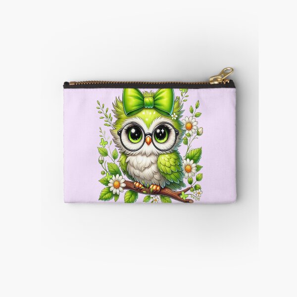 Item preview, Fantasy owl with pretty green feathers designed and sold by LoneAngel.