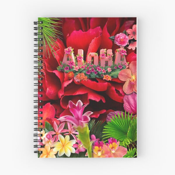 Item preview, Aloha With Tropical Flowers designed and sold by DigitalShoppeIL.