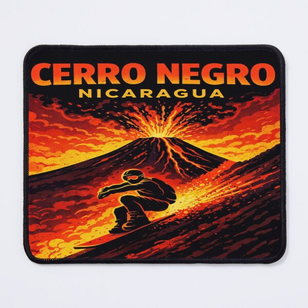 Item preview, Cerro Negro Volcano Lava Boarding | Nicaragua Adventure Streetwear Art designed and sold by Globalcitytees.