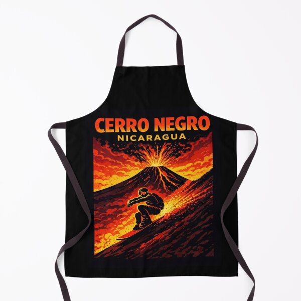 Item preview, Cerro Negro Volcano Lava Boarding | Nicaragua Adventure Streetwear Art designed and sold by Globalcitytees.