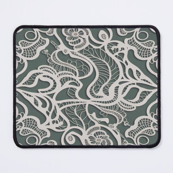Item preview, Elegant Floral Papercut Pattern – Organic Botanical Abstract Design designed and sold by myforestfog.