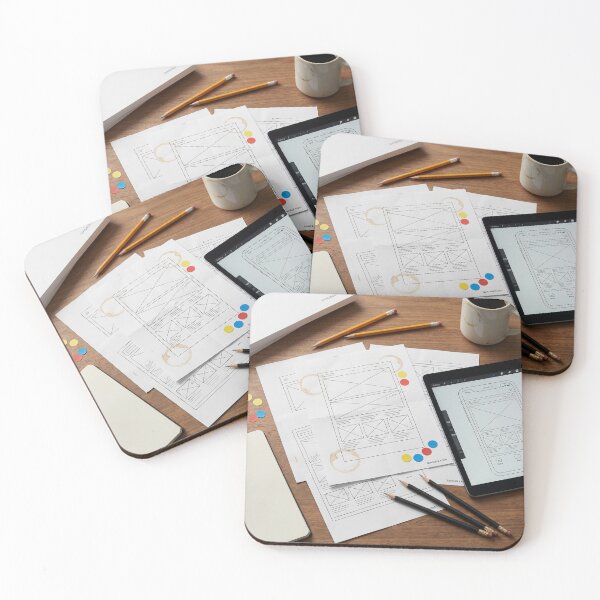 Item preview, Real Wireframe Kit 2026 - UX Prototyping Studio Print designed and sold by Vinaybharadwaj.