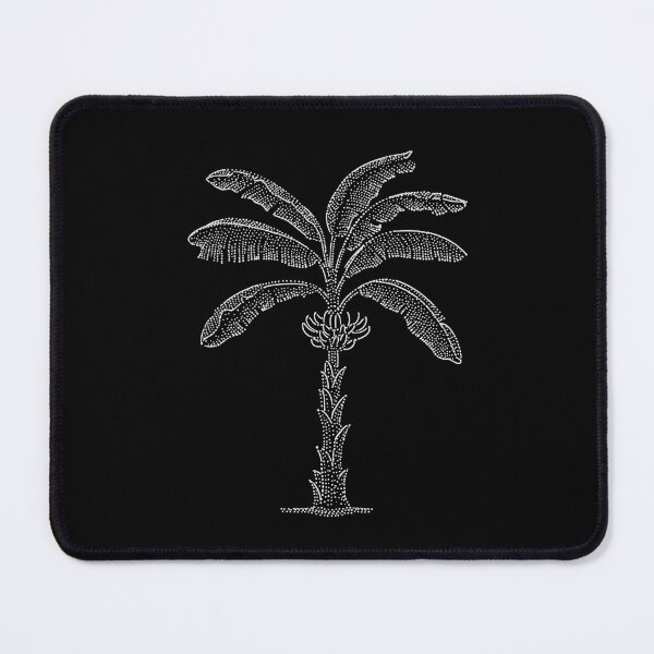 Item preview, Banana Plant Tropical Leaf Dotwork designed and sold by ConcienciaEco.