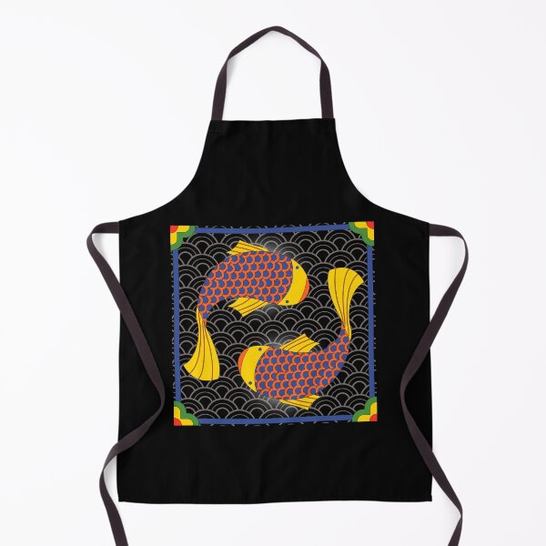 Item preview, Ingeo (잉어,Koi) -Yin-Yang harmony – Traditional Korean fish art designed and sold by mycreastyle.
