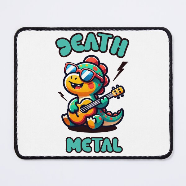 Item preview, Death Metal Dino Meme | Humor Design designed and sold by onlin3boutiqu3.