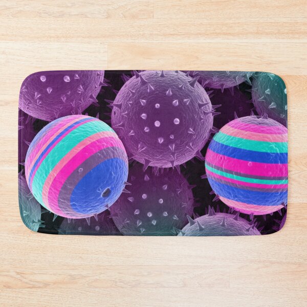 Item preview, Neon Microbe Candy Pop designed and sold by Kaleidoscope Print.