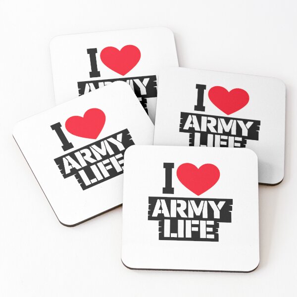 Item preview, I ❤️ ARMY LIFE designed and sold by Tactical Override.