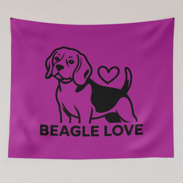 Artikelvorschau, Beagle Liebe entworfen und verkauft von DabrowskiDesign.