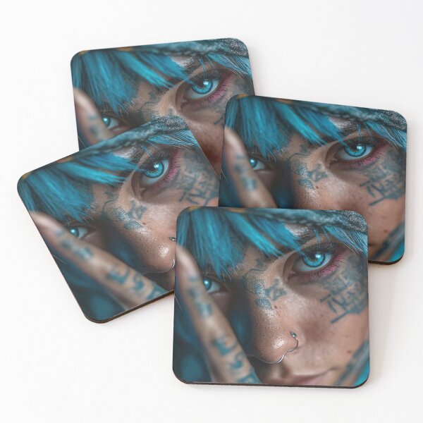 Item preview, Blue Haired Rebel designed and sold by Laccpod.