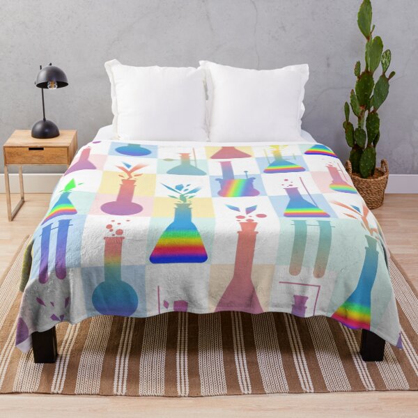 Item preview, Pastel Rainbow Science Pattern designed and sold by Kaleidoscope Print.