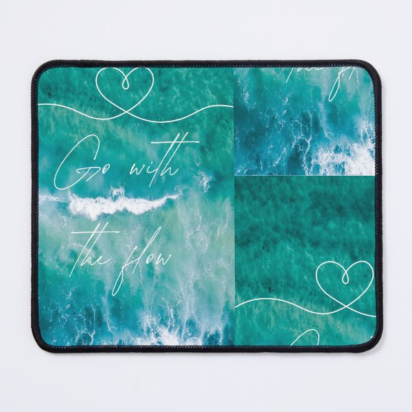 Item preview, Go with the Flow Affirmation artwork for positivity designed and sold by Art by Kristie.