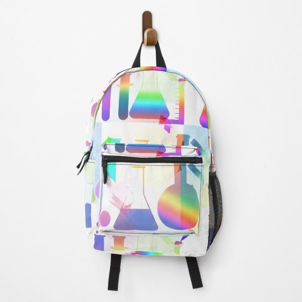 Item preview, Rainbow Chemistry Lab Tiles designed and sold by Kaleidoscope Print.