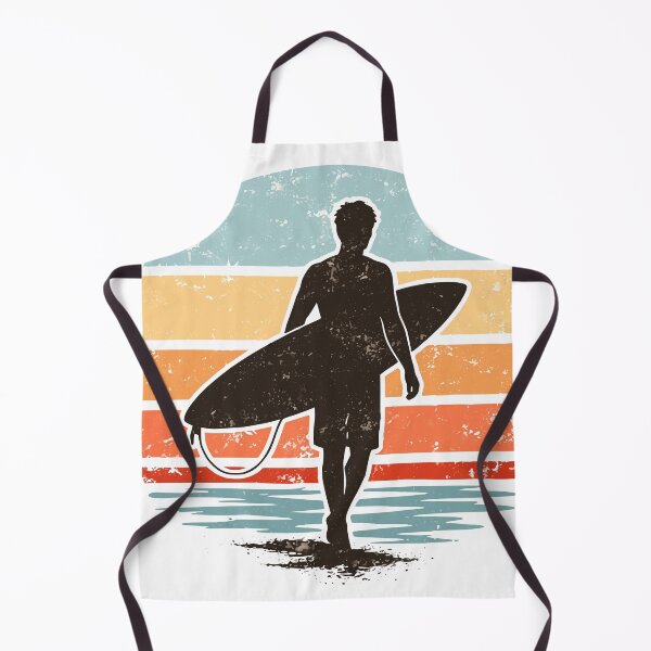 Item preview, Vintage Retro Surfer Sunset Silhouette designed and sold by WavesStation.