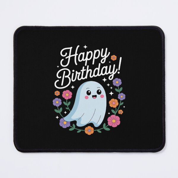 Item preview, Cute Ghost With Flowers I Kids Ghost designed and sold by DigitaldeligArt.