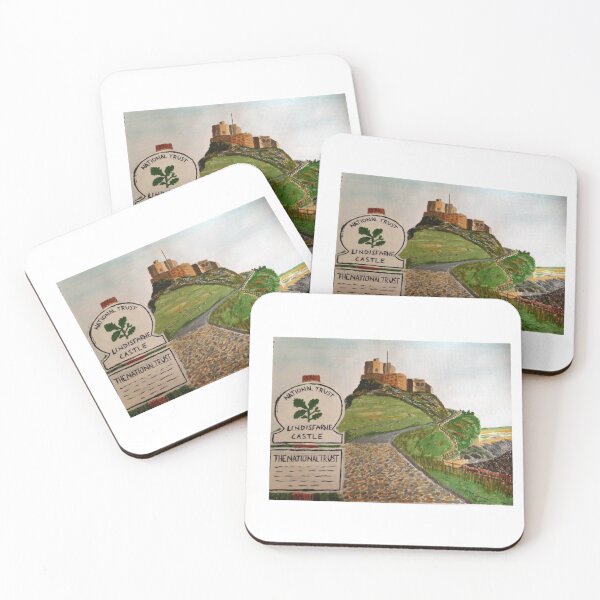 Item preview, Lindisfarne Castle Painting designed and sold by NM-Art33.