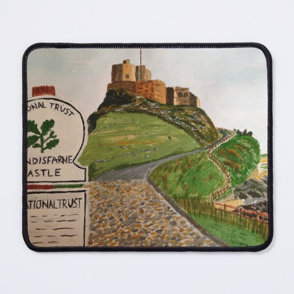 Item preview, Lindisfarne Castle Painting designed and sold by NM-Art33.