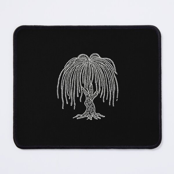 Item preview, Weeping Willow Tree Melancholy Dot Art designed and sold by ConcienciaEco.