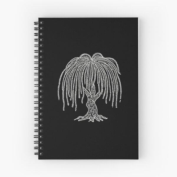 Item preview, Weeping Willow Tree Melancholy Dot Art designed and sold by ConcienciaEco.
