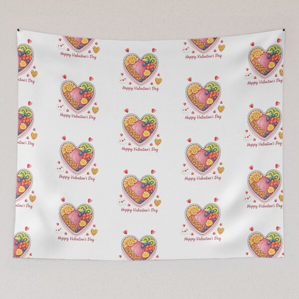 Item preview, Sweet Angel Waffle Heart - Happy Valentine's Day designed and sold by Sitred123.