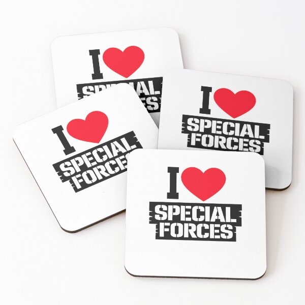 Item preview, I ❤️ SPECIAL FORCES designed and sold by Tactical Override.