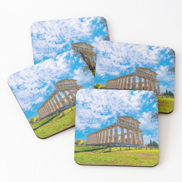 Item preview, Ancient Greek Temple of Athena in Paestum, Italy designed and sold by mitzobs.