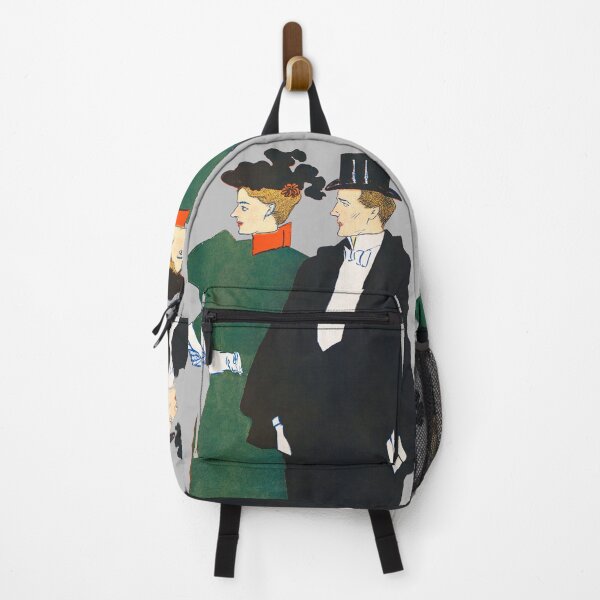 Item preview, Vintage Edward Penfield Lady & Gentleman illustration. designed and sold by Shoot-The-Moon.