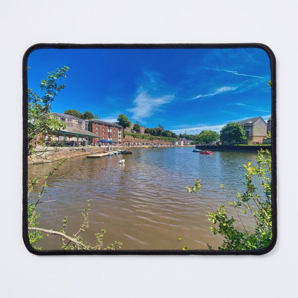 Item preview, Exeter Quay Photograph | Historic Devon Waterfront, Canal Basin & Riverside Scene designed and sold by leonwoods.