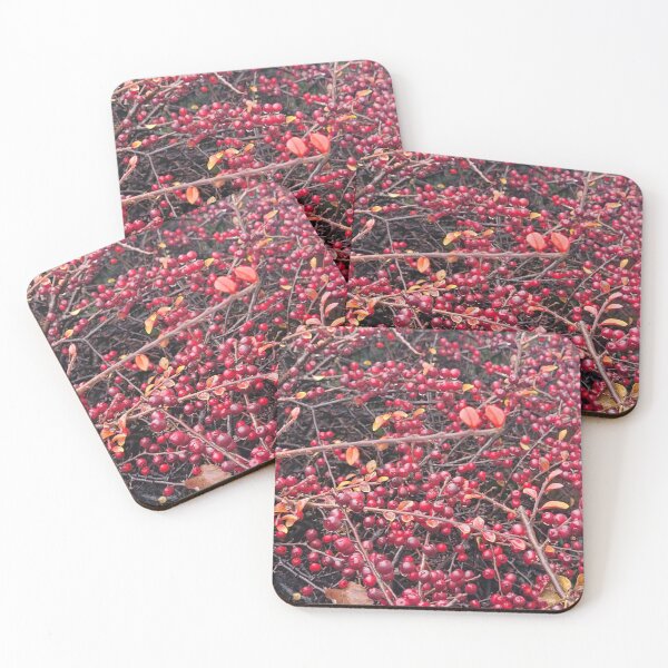 Item preview, Winter red berries  designed and sold by PoppetSCJ.