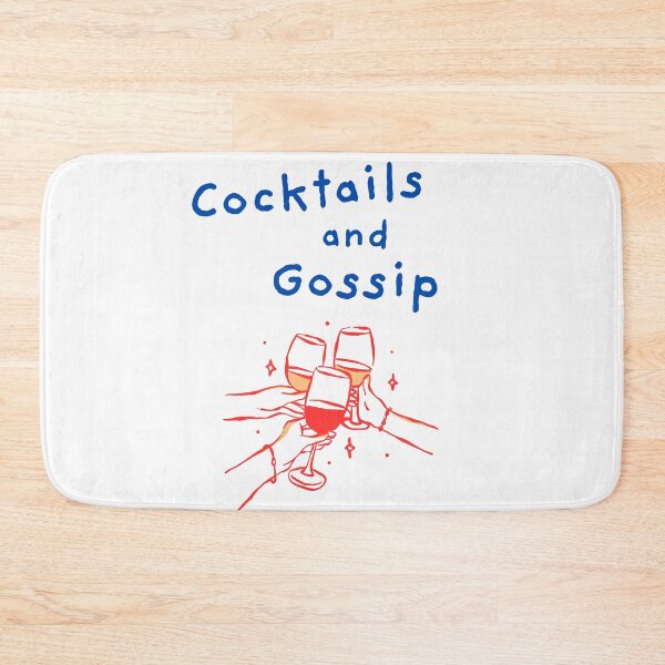 Item preview, Cocktails and gossip designed and sold by BlissThreads.