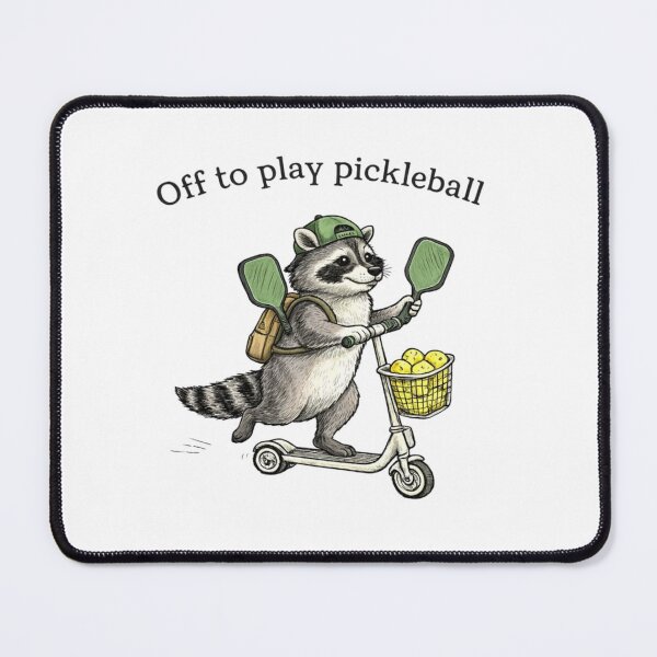 Item preview, Funny Pickleball Shirt – Pickleball raccoon T-Shirt | Off to Play Pickleball | Pickleball Gift designed and sold by smilup.