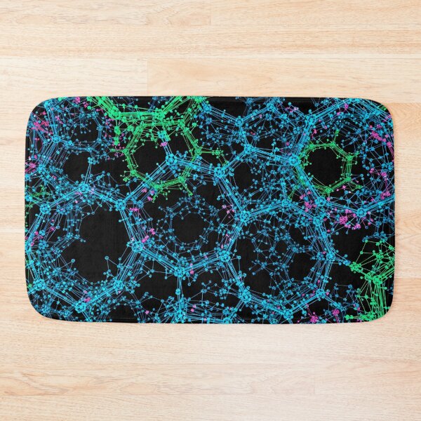 Item preview, Neon Molecular Web Pattern designed and sold by Kaleidoscope Print.