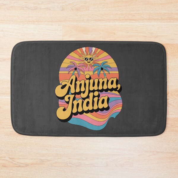 Item preview, Psychedelic Vintage Anjuna, India Poster  designed and sold by paulo silveira.