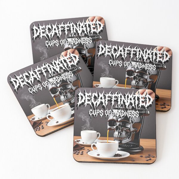 Item preview, Decaffinated – Funny Album Cover Meme | Humor Design designed and sold by onlin3boutiqu3.