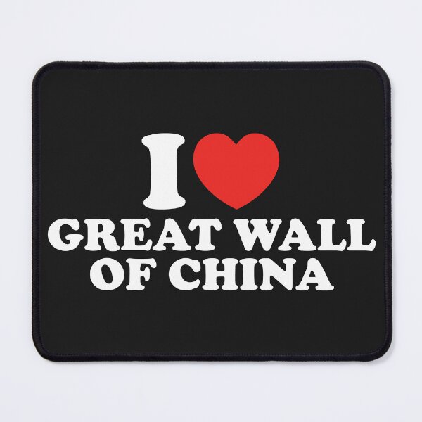 Item preview, I Love Great Wall Of China designed and sold by shitpostee.