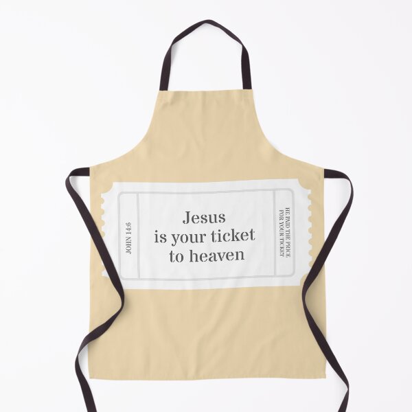 Item preview, Jesus is your ticket to heaven (John 14:6) designed and sold by mariannrina.