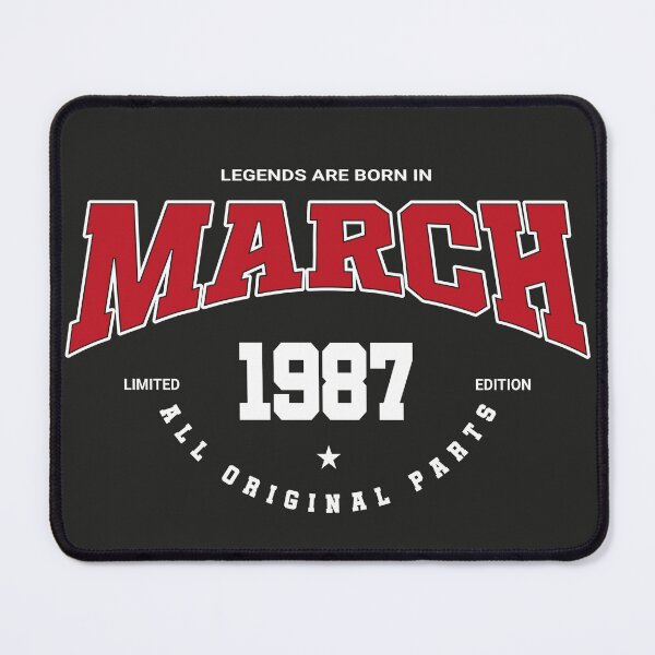 Item preview, March legends 1987 designed and sold by HB Shirts.