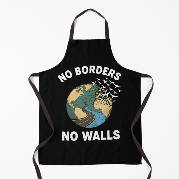 Item preview, No Borders, No walls designed and sold by Uglyandcute.