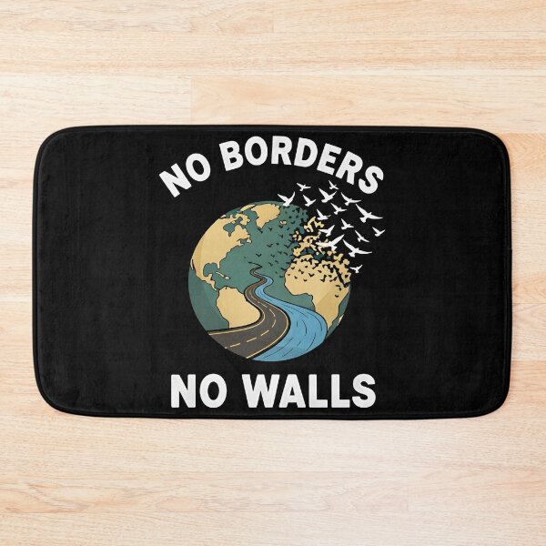 Item preview, No Borders, No walls designed and sold by Uglyandcute.