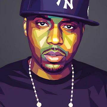 Artwork thumbnail, Nas Rapper  by Superkent