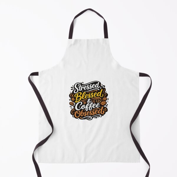 Item preview, Stressed Blessed Coffee Obsessed Quote designed and sold by Mix Mood.