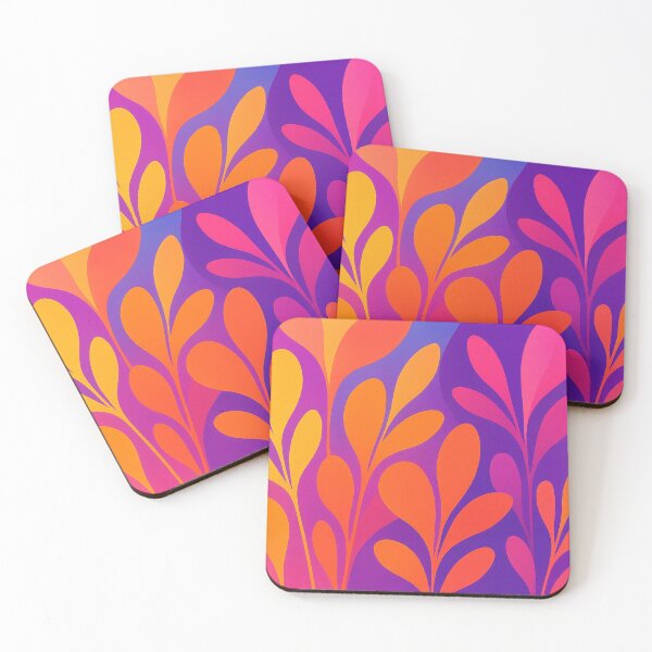 Item preview, Radiant plant forms in colors designed and sold by Sigtrix.