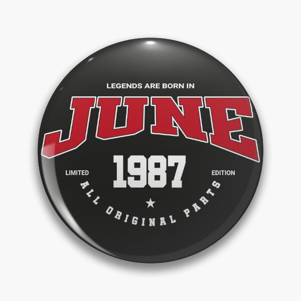 Item preview, June legends 1987 designed and sold by HB Shirts.