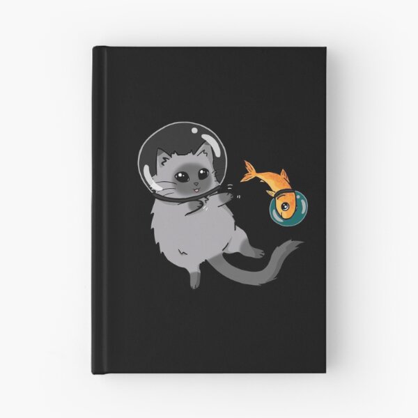 Item preview, spacecat and spacefish designed and sold by Claudia McQuilkin.