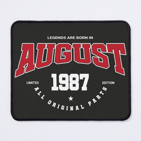 Item preview, August legends 1987 designed and sold by HB Shirts.